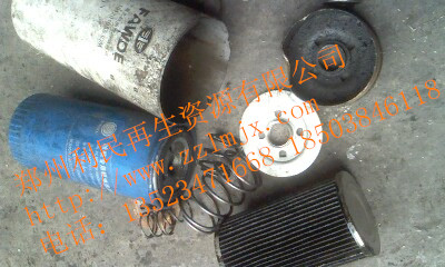 拆解后的濾芯